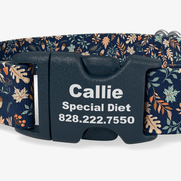 closeup view of personalization